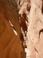 A very narrow canyon
